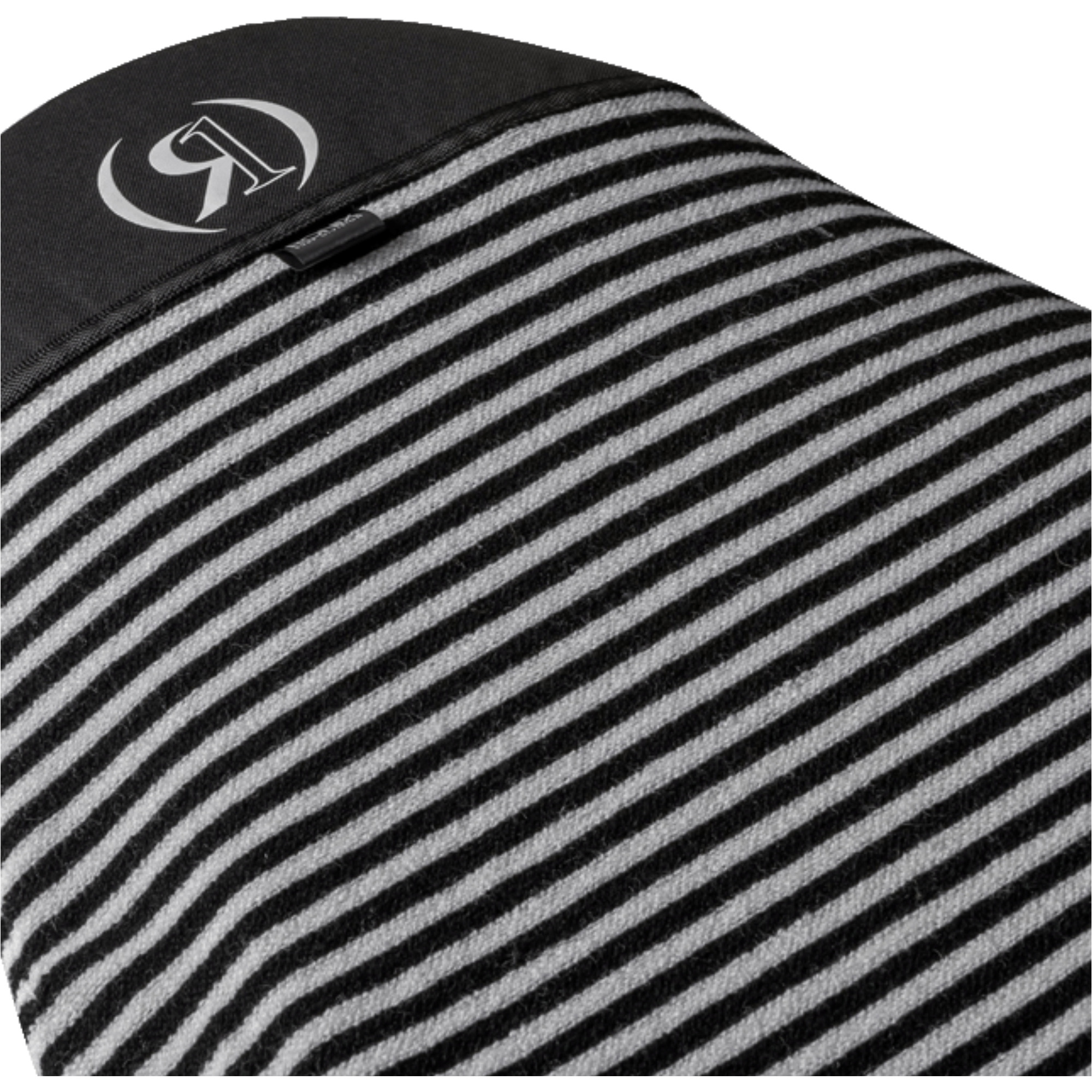 2026 Ronix Round Nose Surf Sock R20-BAG-SS - Black / White